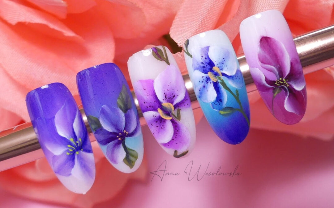 Floral Gel Painting