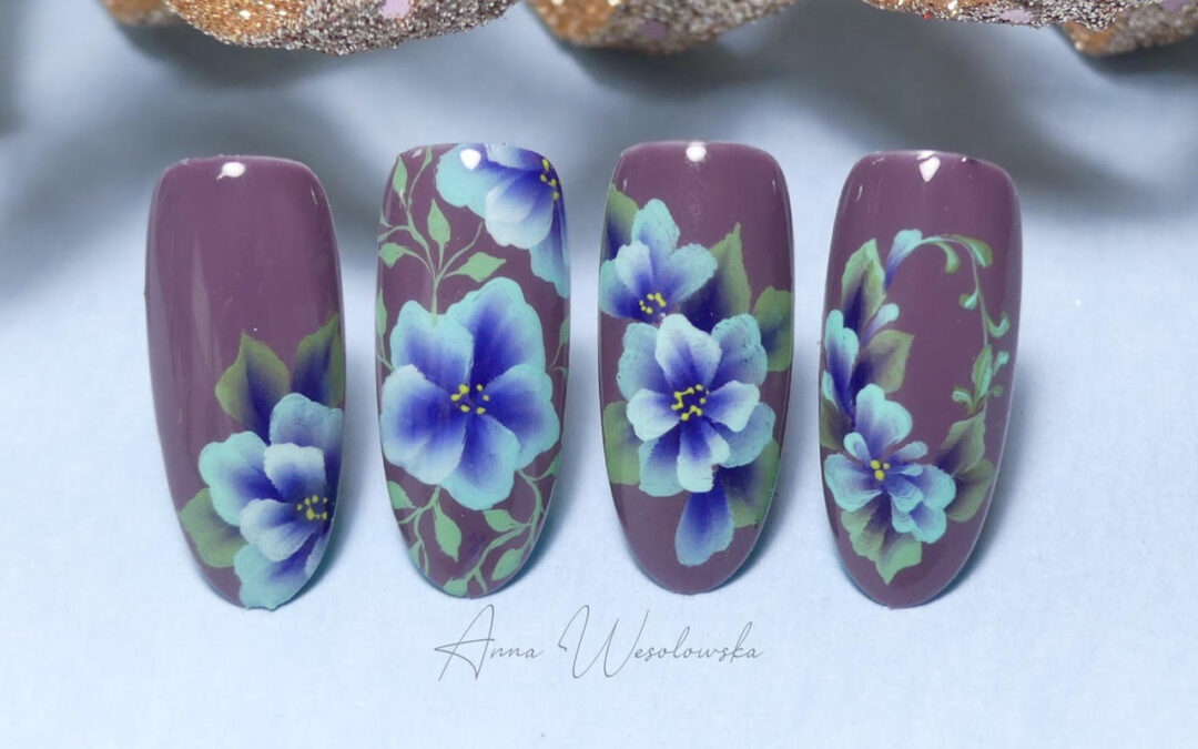 One Stroke Gel Painting